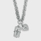 Token Lavish Link Charm Necklace