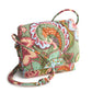 Vera Bradley Baird Hipster Leaf Me Not Paisley