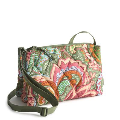 Vera Bradley Foxbury Crossbody Leaf Me Not Paisley