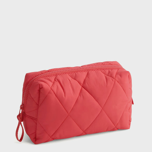 Vera Bradley Medium Cosmetic Bag Cayenne