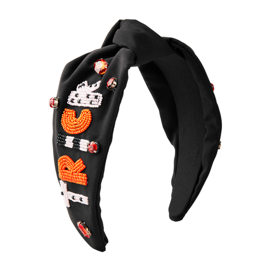 Halloween Beaded Headband
