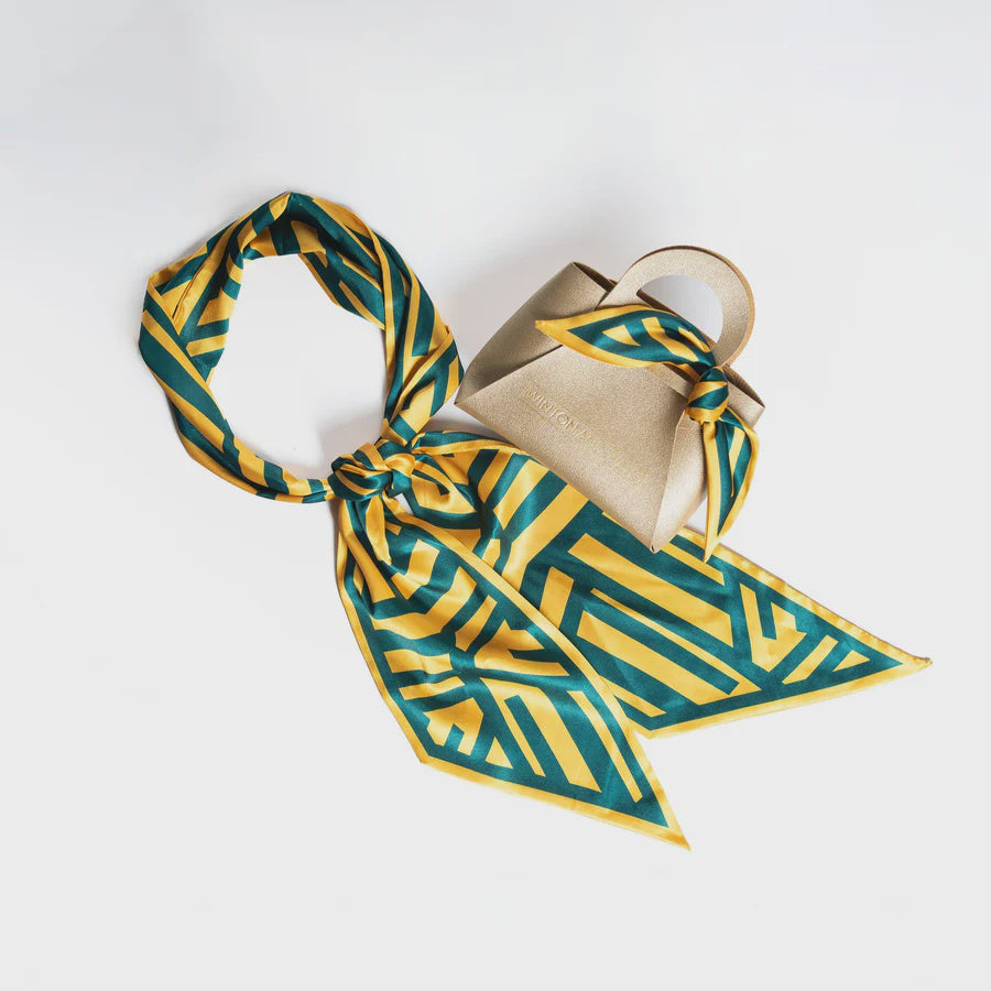 Accessory Scarf Game Day Green & Gold