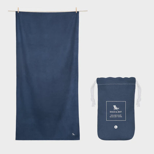 XL Quick Dry Deep Sea Navy