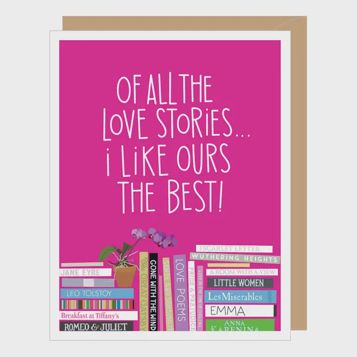 Love Stories Anniversary Card