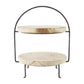Wood Slice Tiered Server