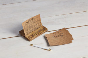 Recipe Wood Board Holder