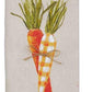 Carrot Painted Easter Towel