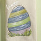 Egg Painted Easter Towel