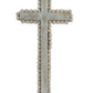 Medium Beaded Wood Cross