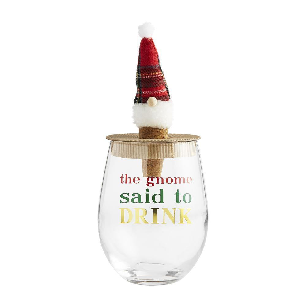 Said Gnome Wine Glass Set
