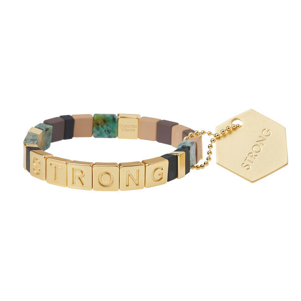 Empower Bracelet Strong/Gold