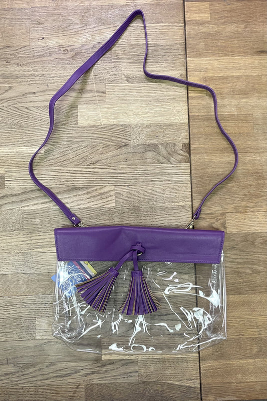 Purple Clear Bag