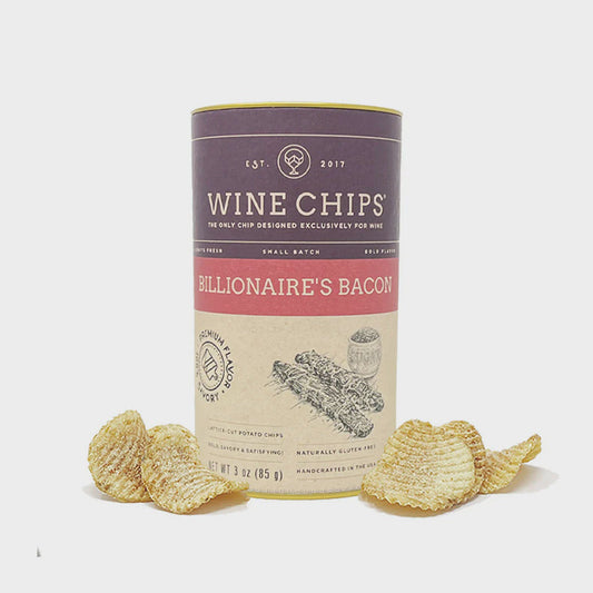 Billionaire's Bacon Wine Chips 3oz