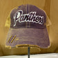 Panthers Purple/White Bling Hat