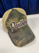 Load image into Gallery viewer, Panthers Camo Bling Hat

