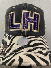 Load image into Gallery viewer, LH Bling Zebra Hat
