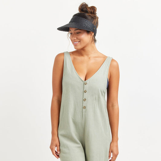 Capri Visor In Onyx