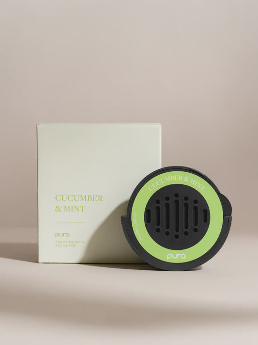 Cucumber & Mint Pura Car Refill