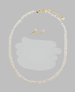 Freshwater Pearl Set N/B/E