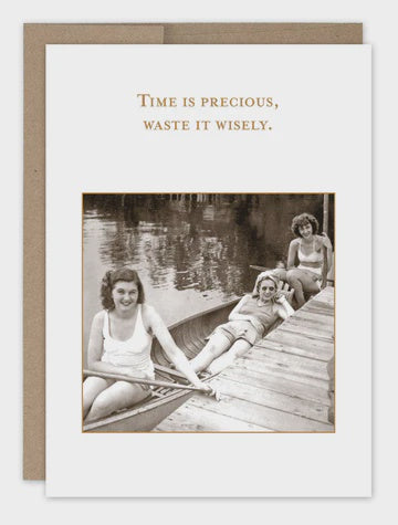 Time Is Precious Card