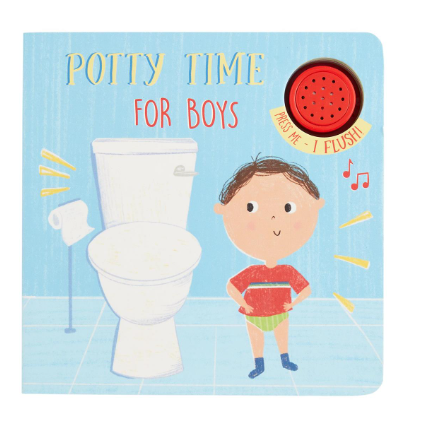 Boy Potty Time Book