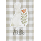 Bunny with Flower Patch Towel