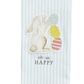 Bunny with Egg Patch Towel