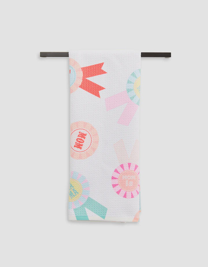 Number 1 Mom Tea Towel
