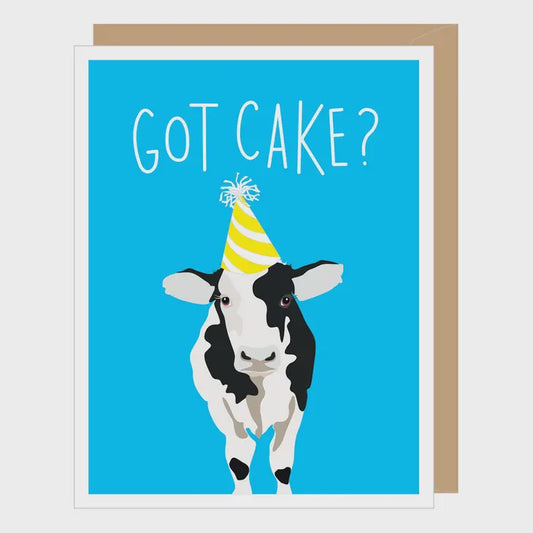 Cow Got Cake Birthday Card