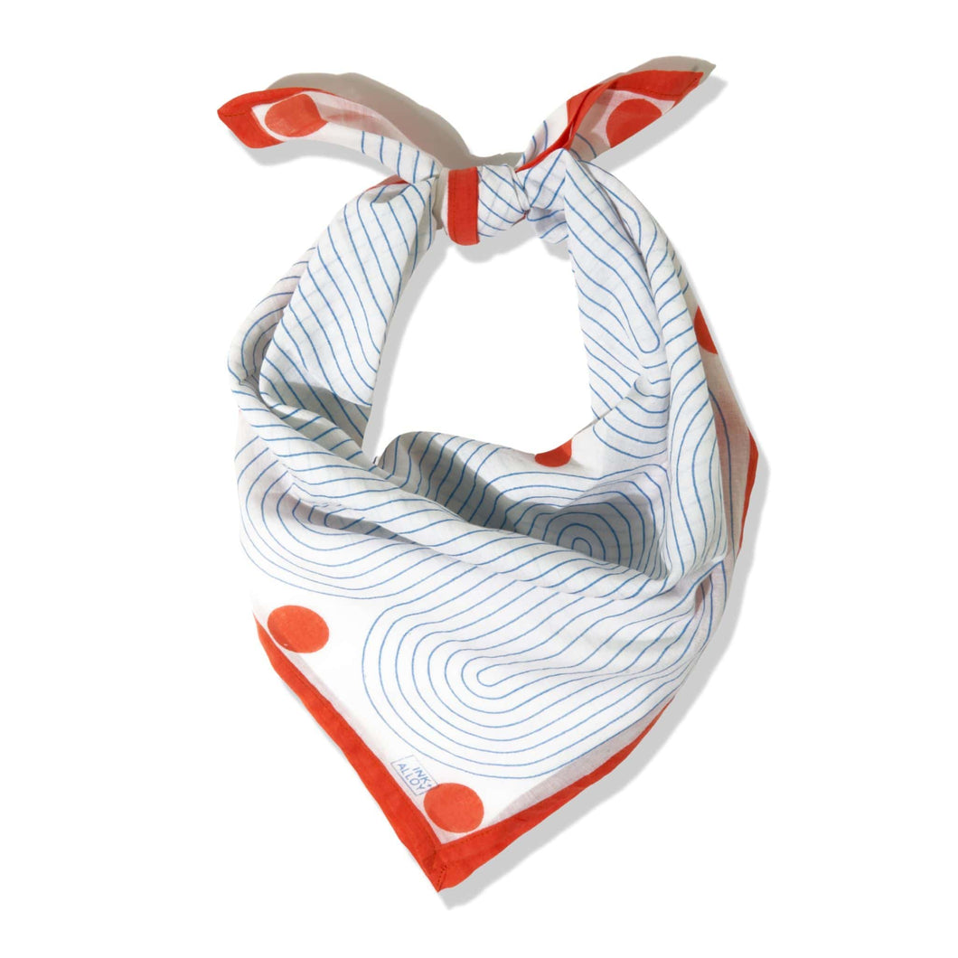 Goldie Arches Bandana Light Blue