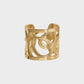 Christo Vienna Wide Ring Gold