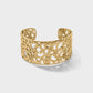 Contempo Wide Cuff Bracelet Gold