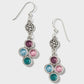Elora Gems Dots Fr Wire Earring