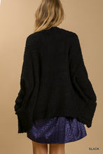 Load image into Gallery viewer, Black Cardigan with Pockets
