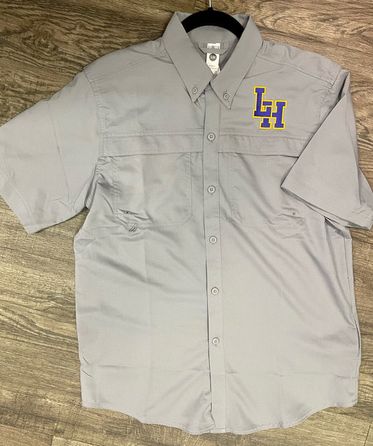 Charcoal LH Fishing Shirt