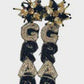 Grad Beaded Earrings