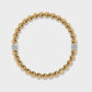 Meridian Petite Stretch Bracelet Gold