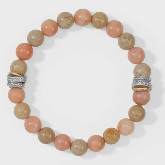 Neptunes Rings Blush Stretch Bracelet