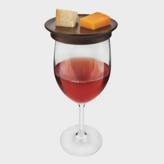 Wine Glass Topper Appetizer Plate