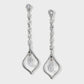 Prism Light Diamond Petite Post Drop Earrings