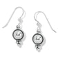 Pretty Tough Stud French Wire Earrings