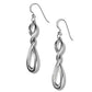 Interlock Twist French Wire Earrings