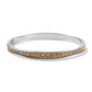 Light Hearted Topaz Bangle