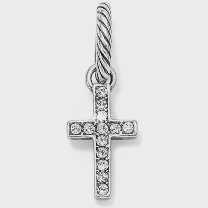 Starry Night Cross Charm