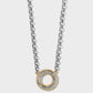 Venezia Open Ring Short Necklace