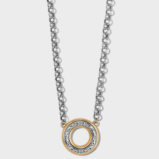Venezia Open Ring Short Necklace